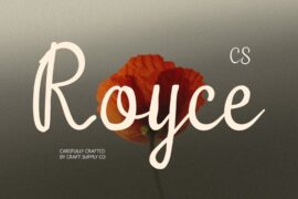 CS Royce Demo Font