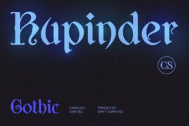 CS Rupinder Demo Font