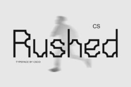 CS Rushed Demo Font