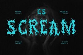 CS Scream Demo Font