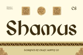CS Shamus Demo Font