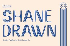 CS Shane Drawn Demo Font