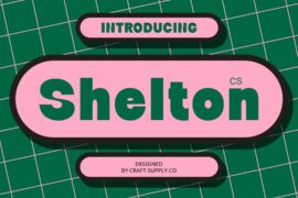 CS Shelton Demo Font