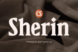 CS Sherin Demo Font