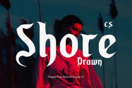 CS Shore Drawn Demo Font