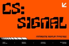 CS Signal Demo Font
