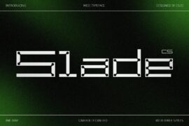 CS Slade Demo Font