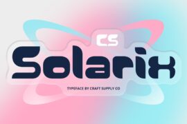 CS Solarix Demo Font