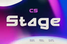 CS Stage Demo Font