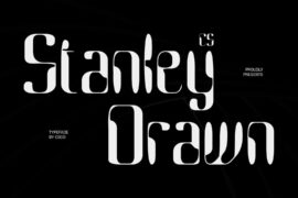 CS Stanley Drawn Demo Font