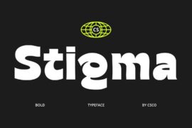 CS Stigma Demo Font