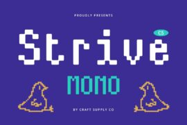 CS Strive Mono Demo Font