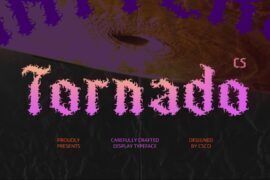 CS Tornado Demo Font