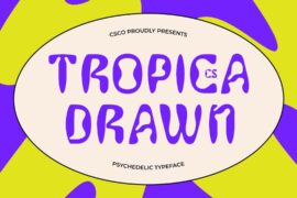 CS Tropica Drawn Demo Font