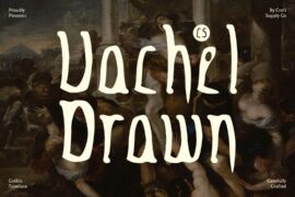 CS Vachel Drawn Demo Font