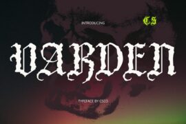 CS Varden Demo Font