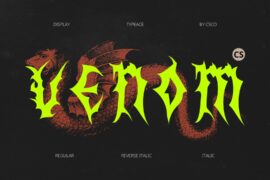 CS Venom Demo Font