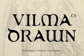 CS Vilma Drawn Demo Font