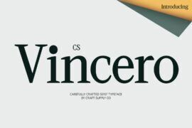 CS Vincero Demo Font