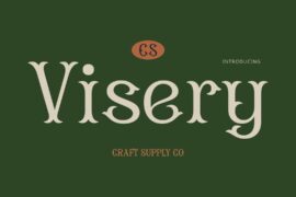 CS Visery Demo Font