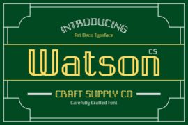 CS Watson Demo Font