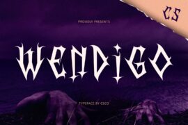 CS Wendigo Demo Font