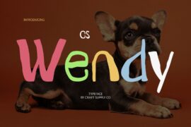 CS Wendy Demo Font