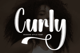 Curly Font