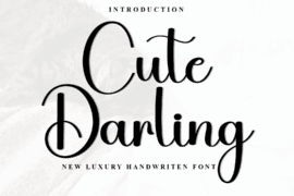 Cute Darling Font