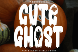 Cute Ghost Font