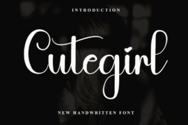 Cute Grirl Font