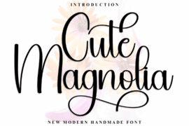 Cute Magnolia Font