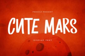 Cute Mars – Personal Use Font