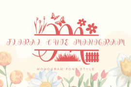 Cute Monogram Demo Font Family