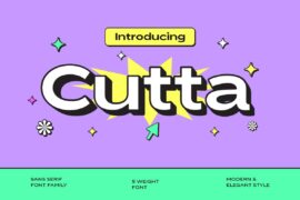 Cutta Font Family