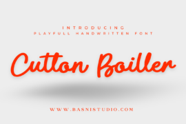Cutton Boiller Font