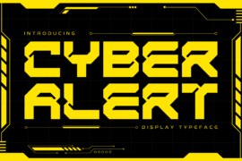 Cyber Alert Font Family