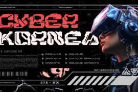 Cyber Kornea Font