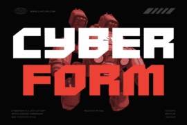 Cyberform Demo Font Family