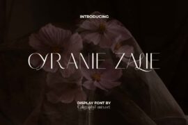 Cyranie Zalie Demo Font