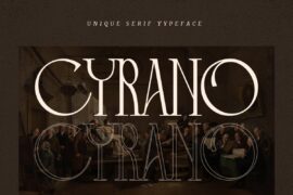 Cyrano DEMO Font