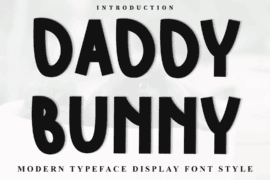 Daddy Bunny Font