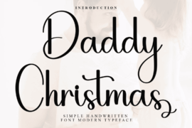 Daddy Christmas Font