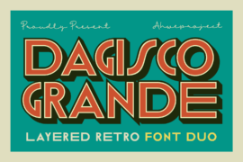 Dagisco Grande Demo Font