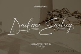 Daifena Easliey Demo Font