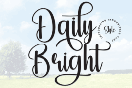 Daily Bright Font