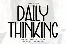 Daily Thinking Font