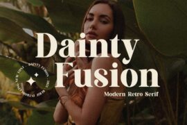 Dainty Fusion Font