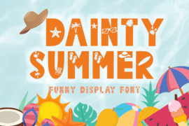 Dainty Summer Font