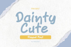 DaintyCute DEMO Font